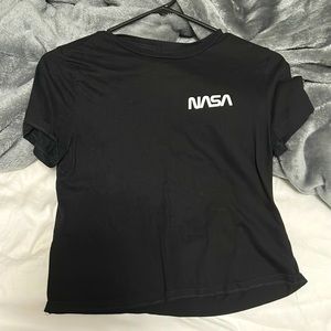 Black nasa shirt
